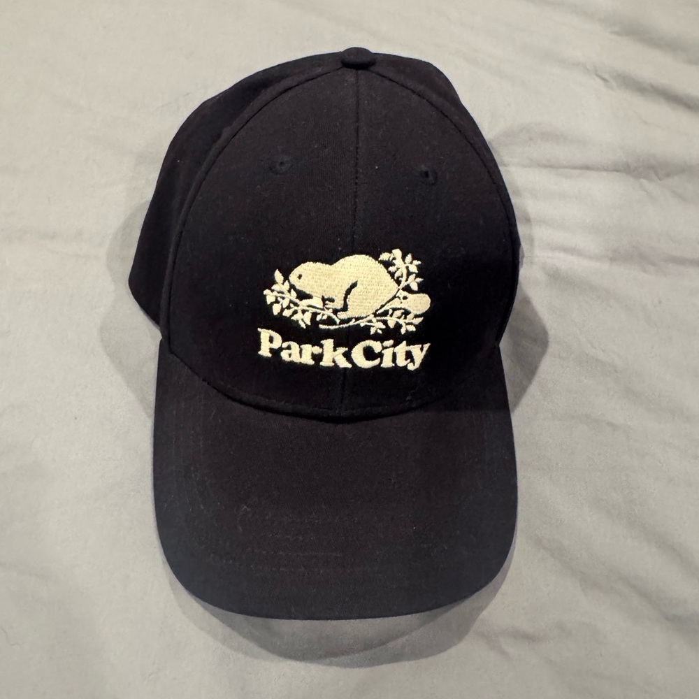Roots Navy Hat with White Logo